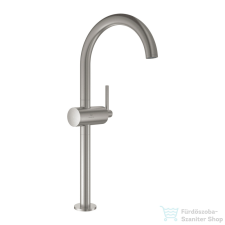 Grohe ATRIO XL magasított mosdó csaptelep click-clack leeresztővel,Supersteel 24365DC0 csaptelep