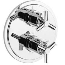 Grohe Atrio Y fali termosztátos zuhanycsaptelep színkészlet. (19394000) fürdőkellék