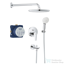 Grohe BAUEDGE komplett falsík alatti zuhanyrendszer kádtöltővel,króm 25291000 kád, zuhanykabin