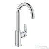 Grohe BAUEDGE L magasított mosdó csaptelep click-clack leeresztővel,Króm 23911001 (23911001)
