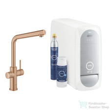 Grohe BLUE HOME csaptelep kezdőkészlet vízszűrő funkcióval,Brushed Warm Sunset 31454DL1 (31454DL1) csaptelep