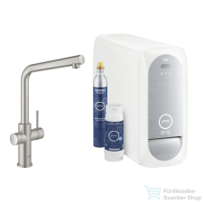 Grohe BLUE HOME csaptelep kezdőkészlet vízszűrő funkcióval,Supersteel 31454DC1 (31454DC1) csaptelep