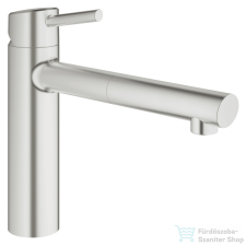 Grohe CONCETTO EGYKAROS MOSOGATÓCSAP 1/2? matt szuperacél 31129DC1 csaptelep