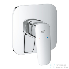 Grohe CUBEO falsík alatti kád/zuhany csaptelep belső egység nélkül,Króm 1017770000 csaptelep