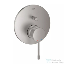 Grohe Essence 2 funkciós falsík alatti zuhanycsaptelep, supersteel 24167DC1 (24167DC1) csaptelep