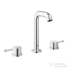 Grohe Essence 3 üléses mosdó csaptelep automata leeresztővel,Króm 20296001 (20296001)
