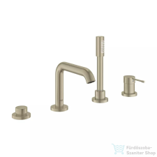 Grohe ESSENCE 4 üléses kádtöltő csaptelep zuhanyszettel,alaptest nélkül, brushed nikkel 25251EN1 csaptelep