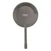 Grohe Essence Hard Graphite süllyesztett zuhanyfúvóka, dörzsölt antracit színben, beépített testtel