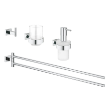 Grohe Essentials Cube Fürdőszobai kiegészítők szett 4 az 1-ben 40847001 fürdőszoba kiegészítő