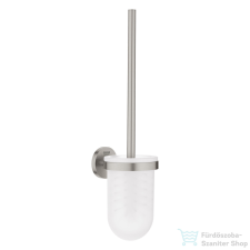 Grohe ESSENTIALS fali wc kefe tartó,Supersteel 40374DC1 fürdőszoba kiegészítő