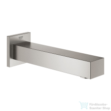 Grohe EUROCUBE 17 cm-es kádkifolyó,Supersteel 13303DC0 csaptelep