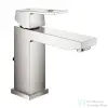 Grohe EUROCUBE M mosdó csaptelep automata leeresztővel,Supersteel 23445DC0 (23445DC0)