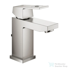 Grohe EUROCUBE mosdó csaptelep automata leeresztővel,Supersteel 23127DC0 (23127DC0) csaptelep