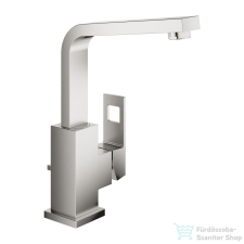 Grohe EUROCUBE mosdó csaptelep automata leeresztővel,Supersteel 23135DC0 csaptelep