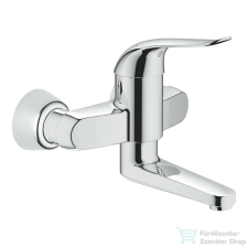 Grohe EUROECO SPECIAL fali mosdó csaptelep leeresztő nélkül,Króm 32767000 (32767000) csaptelep