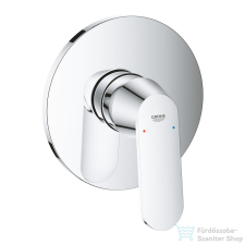 Grohe EUROSMART COSMOPOLITAN falsík alatti kád/zuhany csaptelep belső egység nélkül,Króm 24044000 csaptelep