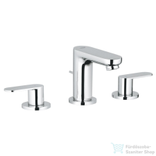 Grohe EUROSMART COSMOPOLITAN S 3 üléses mosdó csaptelep automata leeresztővel,Króm 20187000 csaptelep