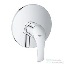 Grohe EUROSMART falsík alatti kád/zuhany csaptelep belső egység nélkül,Króm 19451002 (19451002) csaptelep