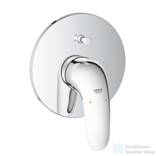 Grohe EUROSTYLE falsík alatti kád/zuhany csaptelep belső egység nélkül,Króm 29099003 csaptelep