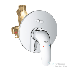 Grohe EUROSTYLE falsík alatti kád/zuhany csaptelep belső egységgel,Króm 23730003 csaptelep