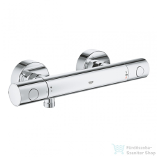 Grohe GROHTHERM 800 COSMOPOLITAN termosztátos zuhanycsaptelep, zuhanyszett nélkül, króm 34765000 csaptelep
