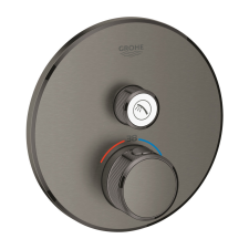 Grohe Grohtherm Smartcontrol Falsík alatti termosztátos csaptelep 1 utas kerek Brushed Hard Graphite csaptelep