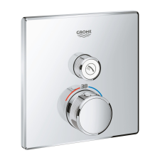 Grohe Grohtherm Smartcontrol Falsík alatti termosztátos csaptelep 1 utas szögletes Króm csaptelep