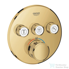 Grohe GROHTHERM Smartcontrol falsík alatti termosztátos kád/zuhany csaptelep,Cool Sunrise 29121GL0 (29121GL0) csaptelep