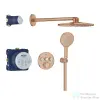 Grohe GROHTHERM SMARTCONTROL falsík alatti termosztátos zuhanyrendszer,Smartactive 310 fejzuhannyal,Brushed Warm Sunset 34863DL0 (34863DL0)