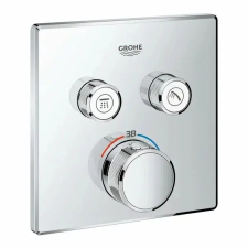 Grohe Grohtherm SmartControl szögletes termosztátos zuhanycsaptelep csaptelep