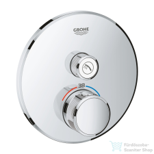 Grohe Grohtherm SmartControl termosztátos falsík alatti csaptelep 1 fogysztóhoz,króm 29118000 csaptelep