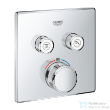 Grohe Grohtherm SmartControl termosztátos falsík alatti csaptelep 2 fogyasztóra, króm 29124000 csaptelep