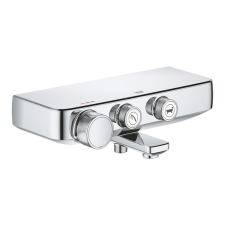 Grohe Kád csaptelep termosztatikus SC, Grohtherm króm, Grohe csaptelep