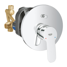 Grohe Kád/Zuhany csaptelep szett falsík alatti, BauEdge króm, Grohe-29079000 csaptelep