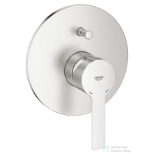 Grohe Lineare egykaros falba épített kádcsaptelep, supersteel 19297DC1 csaptelep