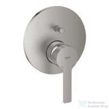 Grohe Lineare falsík alatti kád/zuhany csaptelep,Supersteel 24064DC1 csaptelep
