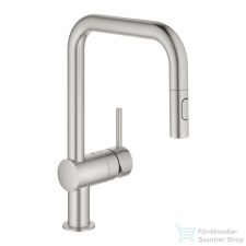 Grohe MINTA EGYKAROS MOSOGATÓCSAP 1/2? matt szuperacél 32322DC2 csaptelep
