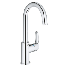 Grohe Mosdó csaptelep leeresztőszelep nélkül L, EuroSmart króm, Grohe-23743002 csaptelep