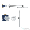 Grohe PRECISION SMARTCONTROL falsík alatti termosztátos zuhanyrendszer alaptesttel,króm 34874000 (34874000)