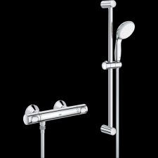 Grohe QF PRECISION FLOW ZUHANYSZETT+RÚD, 175CM GÉGECSŐ+TERMOSZTÁTOS Z.CSAPTELEP csaptelep