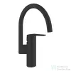 Grohe Quickfix START 1 funkciós mosogató csaptelep,matt fekete 304692430 (304692430)