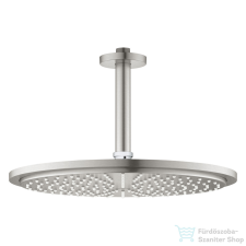 Grohe Rainshower Cosmopolitan 310 mennyezeti fejzuhany 14,2 cm-es zuhanykarral,SuperSteel 26067DC0 csaptelep