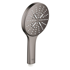 Grohe Rainshower SmartActive 130 Kerek Zuhanyfej 3 féle vízsugárral Hard Graphite fürdőkellék