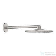 Grohe Rainshower Smartactive 310 2 funkciós fejzuhany 43 cm-es zuhanykarral,Supersteel 26475DC0 csaptelep