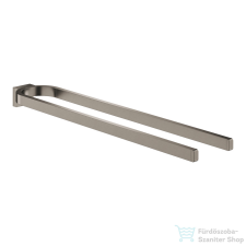 Grohe SELECTION 41 cm-es dupla törölközőtartó,Brushed Hard Graphite 41059AL0 fürdőszoba kiegészítő