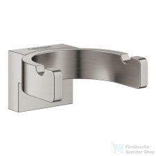 Grohe SELECTION dupla akasztó/fürdőköpeny tartó,SuperSteel 41049DC0 fürdőszoba kiegészítő