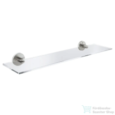 Grohe START 53 cm-es üvegpolc,Supersteel 41202DC0 fürdőszoba kiegészítő
