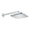 Grohe TEMPESTA 250 Cube fejzuhany 38 cm-es zuhanykarral,Króm 26687000 (26687000)