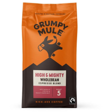 Grumpy Mule High &amp; Mighty, szemes, Arabica, 200 g (5060003732471) kávé