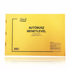 Grundig Nyomtatvány Autóbusz menetlevél DGJ42/V 2p nyomtatvány